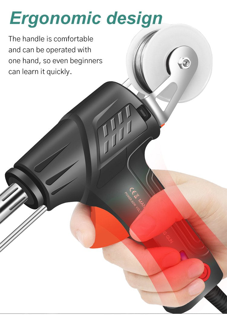 Versatile Welding and Cutting Tool with Quick Heat-Up and Comfort Grip