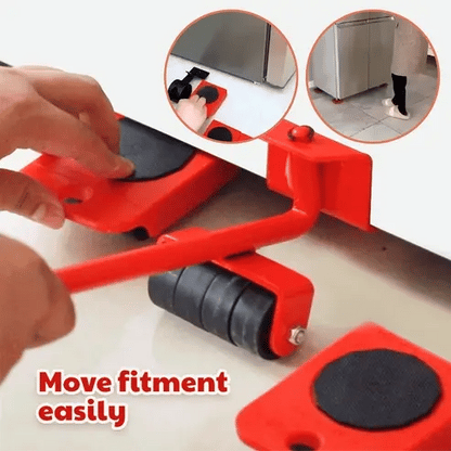 Durable Furniture Moving Kit with Dolly, Lifter Tool, and Wheels for Sofa, Mattress, or Appliance