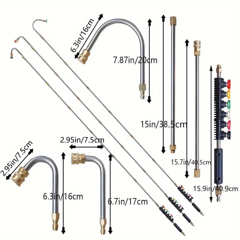 ReachPro 4000 PSI Extendable Pressure Washer Wand Kit
