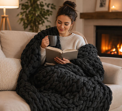 Heavy Blanket for Adults, Breathable All-Season Weighted Throw for Bed and Couch, 3.3 lb and 5.7 lb