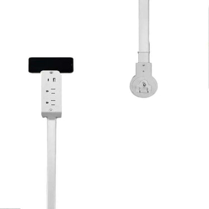 30-Inch Extendable Power Hub with Dual USB Ports