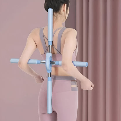 Posture Perfect Stick: Adjustable Alignment Tool with Foam Comfort