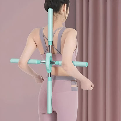 Posture Perfect Stick: Adjustable Alignment Tool with Foam Comfort