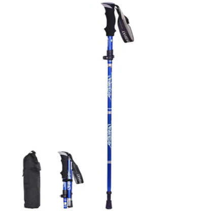 Versatile Hiking Support Poles - Compact & Adjustable