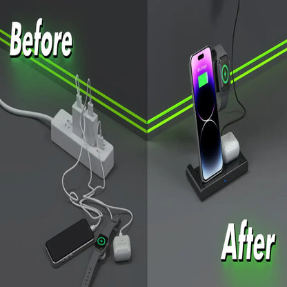 All-in-One Fast Charging Station for Apple Devices