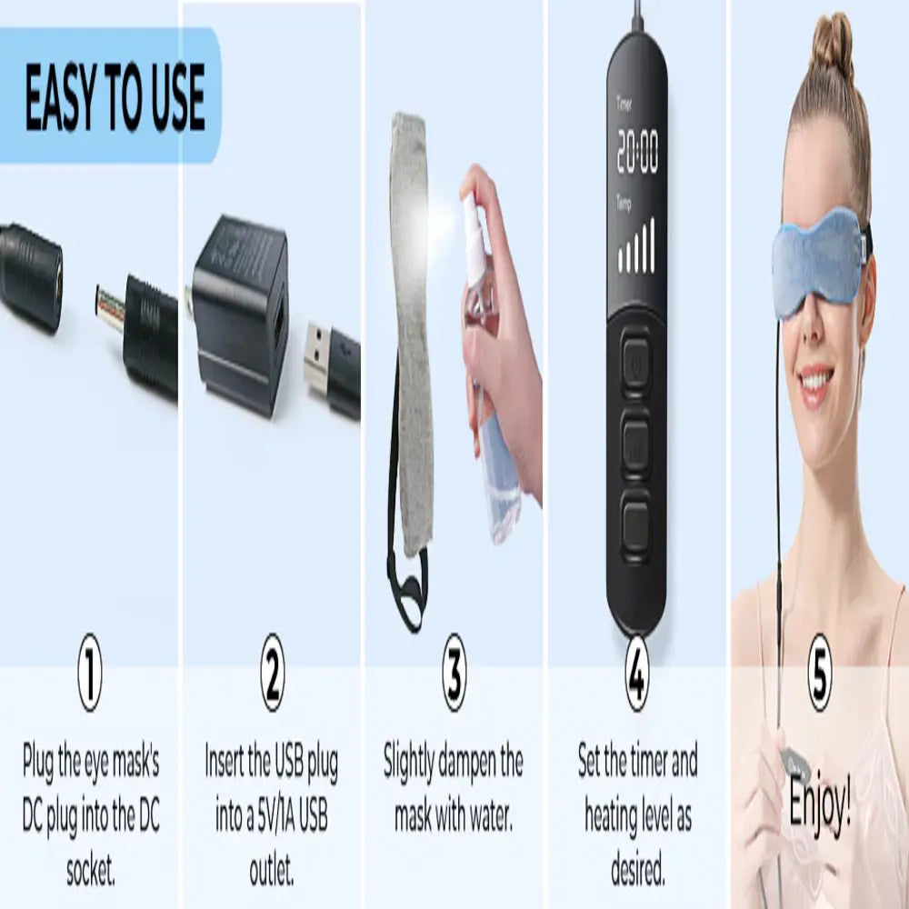Soothing Eye Warmer for Instant Relief from Dryness