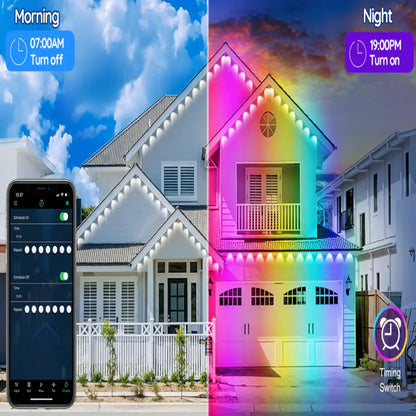 All-Season LED Outdoor Lighting System with App Control