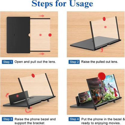 16-Inch Mobile Display Enhancer for Movies and Gaming