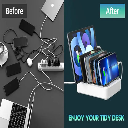 Ultimate 6-Port USB Charging Hub for All Your Devices