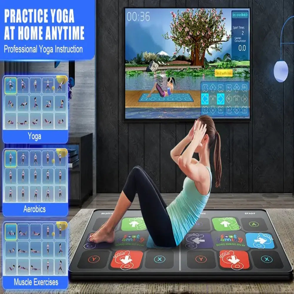 Interactive Dance Floor for Kids - Fun Fitness Game