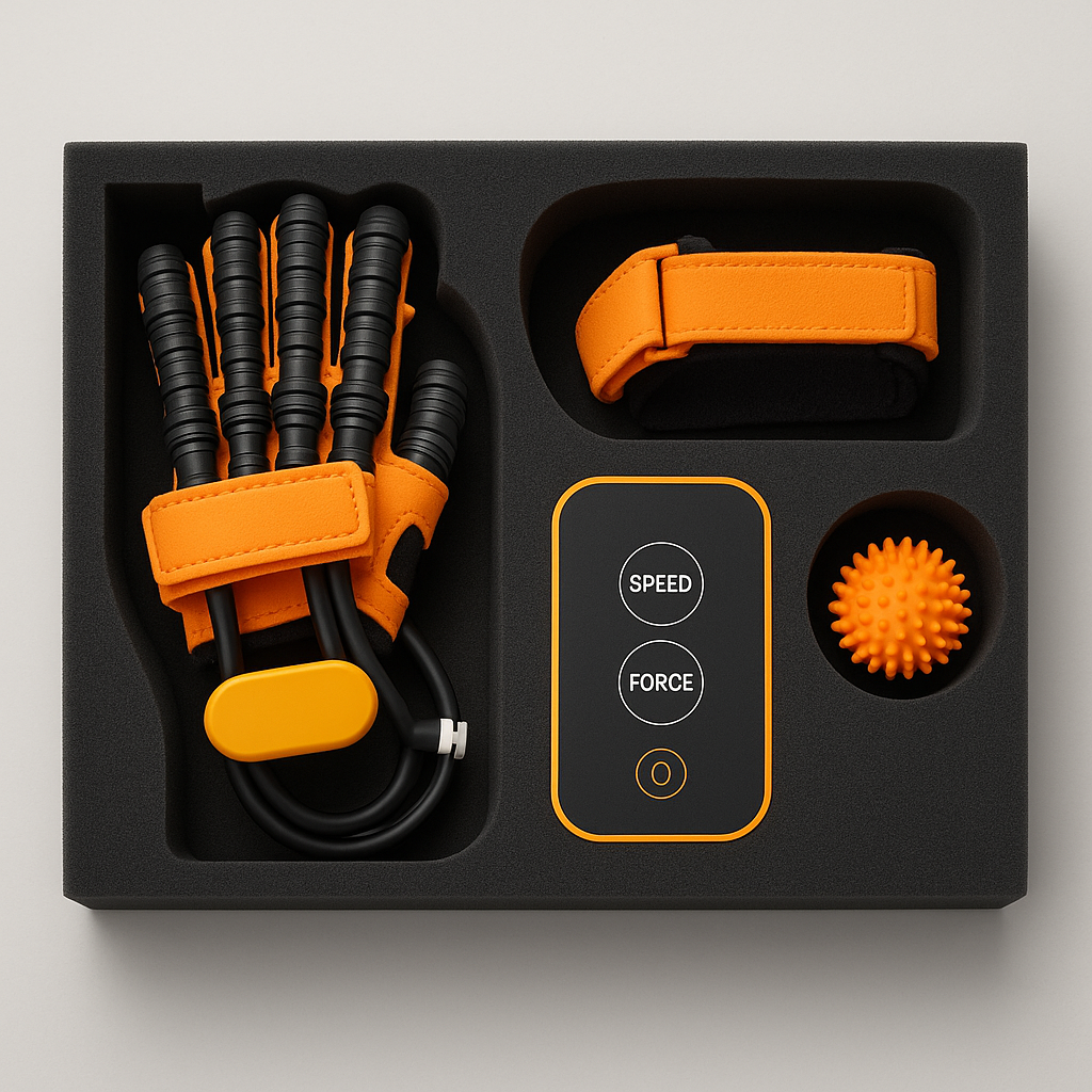 Hand Rehabilitation Trainer with Adjustable Air Support