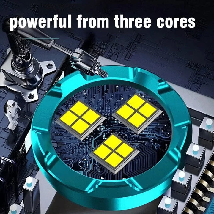 Pocket-Sized Ultra Bright LED Adventure Flashlight