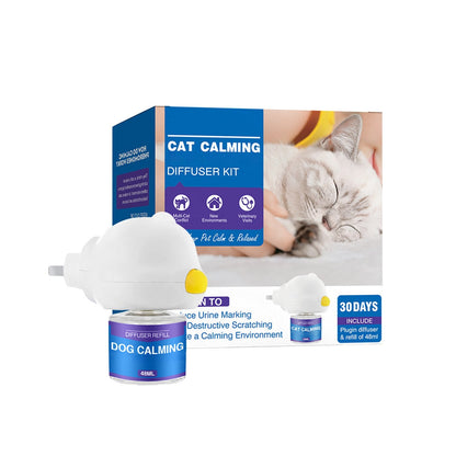 Calming Pheromone Diffuser for Pets with 60-Day Refill