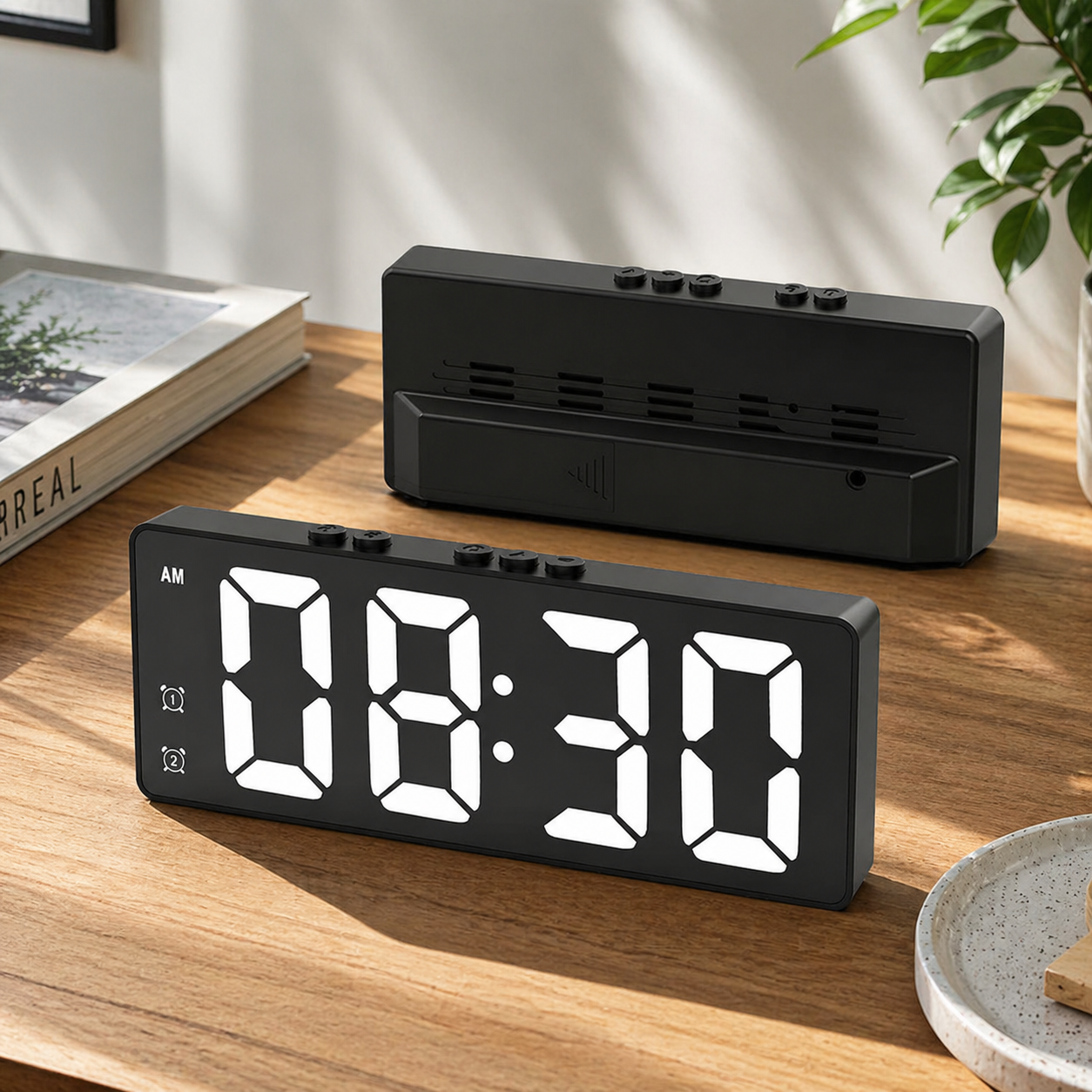 Voice-Activated Digital Clock with LED Display