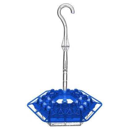 Attractive Hummingbird Feeder with Bee-Guard Ports and 30 Access Points