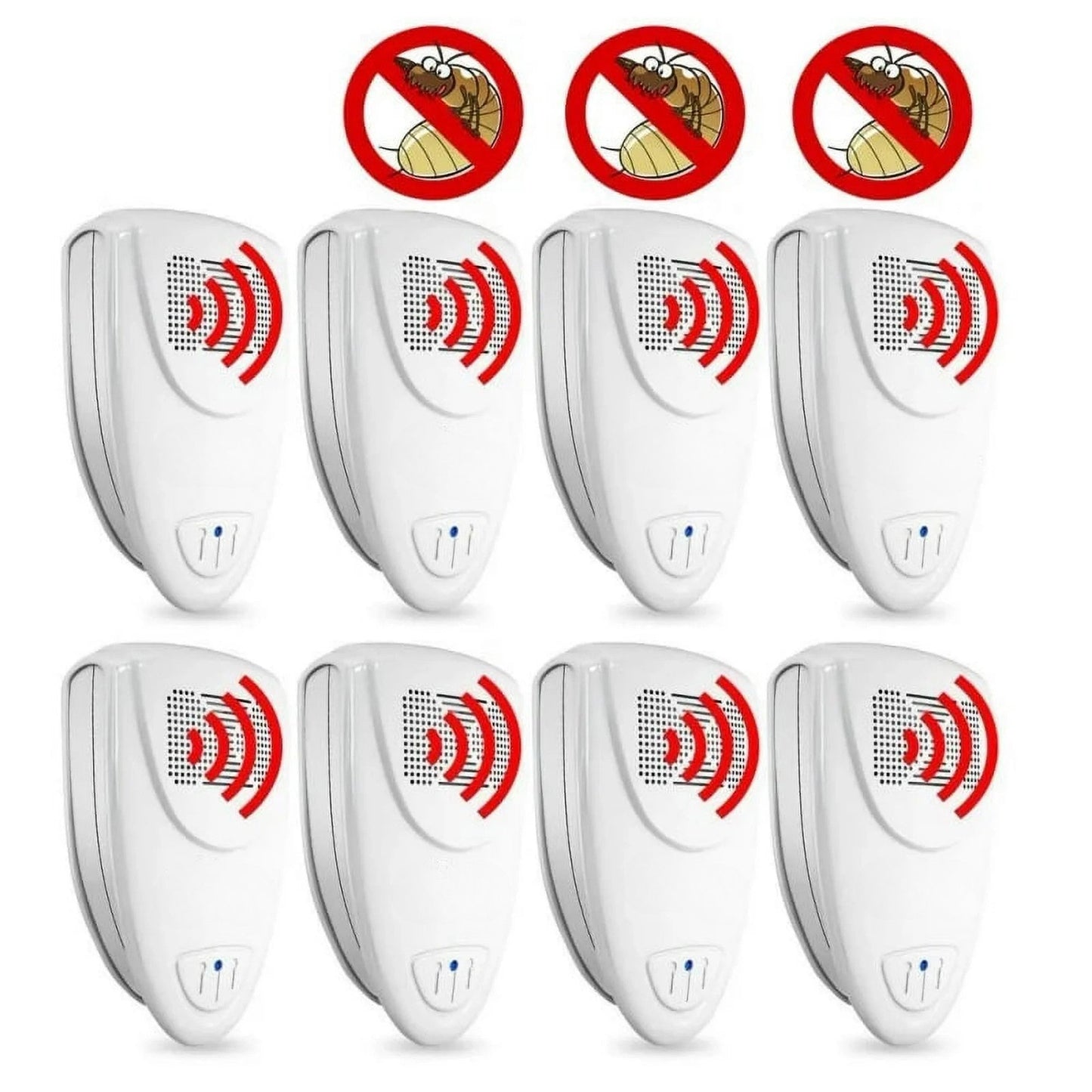 Chemical-Free Ultrasonic Pest Repellent with 215 Sq Ft Range