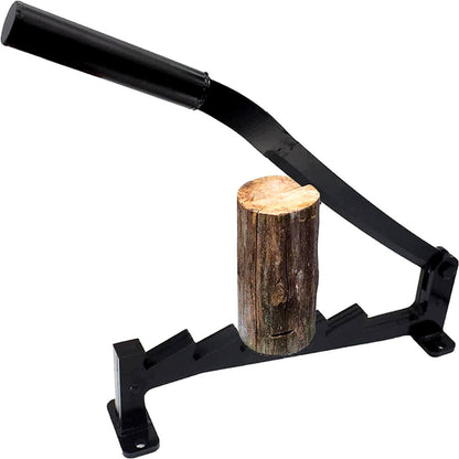 Effortless Wall-Mounted Wood Splitter with Durable Steel Blade
