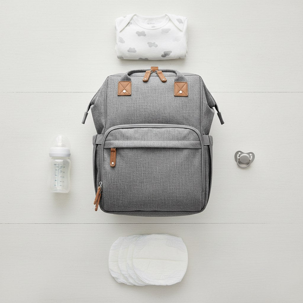 Backpack Diaper Bag with Changing Mat for Caregivers