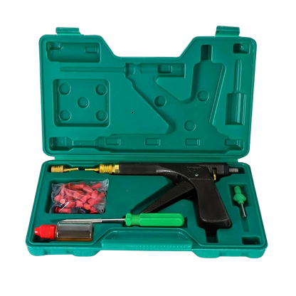Tubeless Tire Repair Kit with Automatic Mushroom Plug Tool for Vehicles
