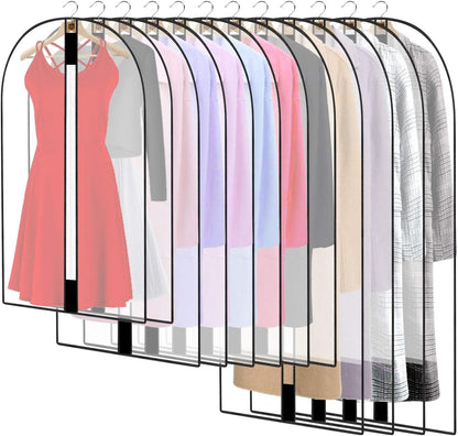 71-Inch Protective Garment Cover with Full-Zip and Dual Handles