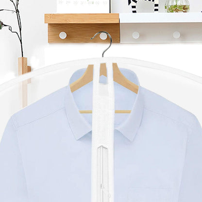 71-Inch Protective Garment Cover with Full-Zip and Dual Handles