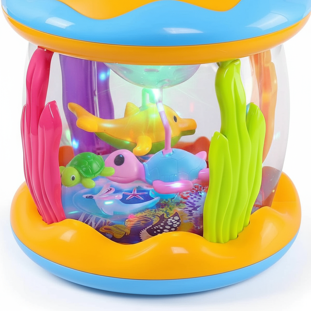 Ocean Projection Night Light with Music Function