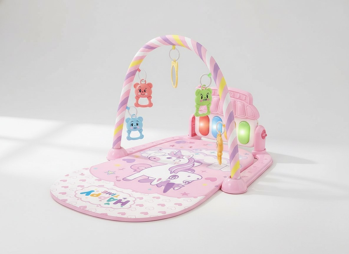 Baby Activity Gym with Kick Piano