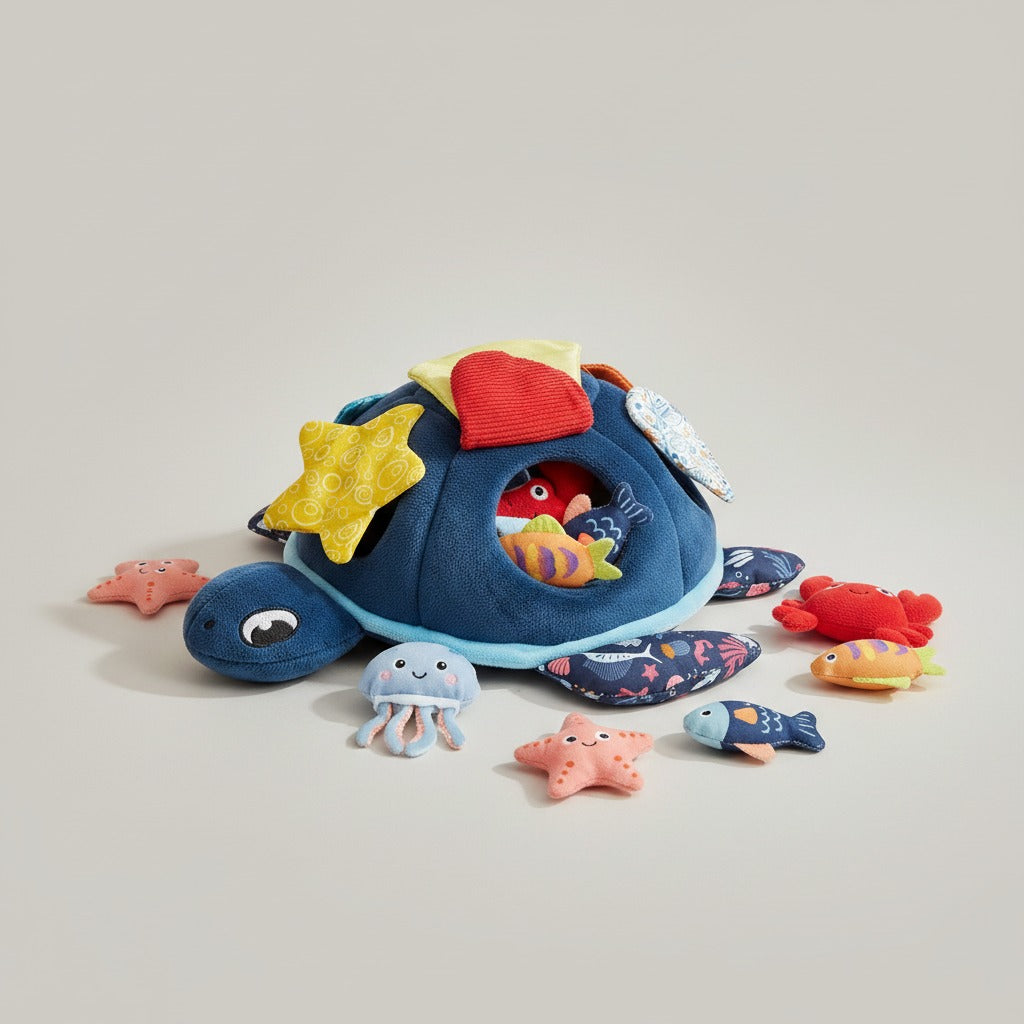 Sea Turtle Play Activity Toy for Montessori Learning