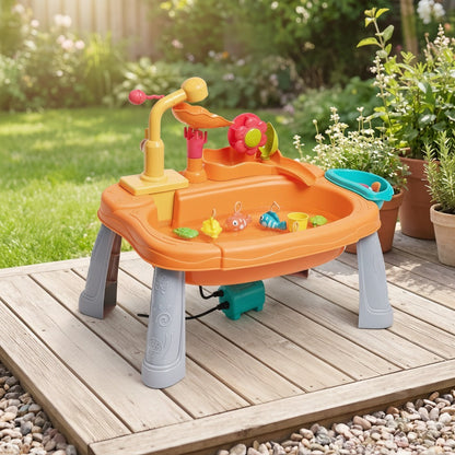 Children's Water Activity Kitchen Featuring Electric Tap
