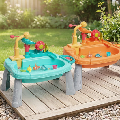 Children's Water Activity Kitchen Featuring Electric Tap