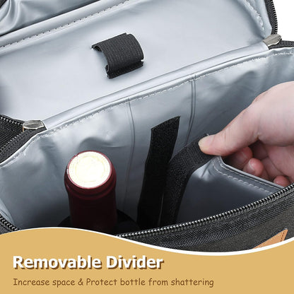 ChillMate Dual Bottle Insulator with Adjustable Strap