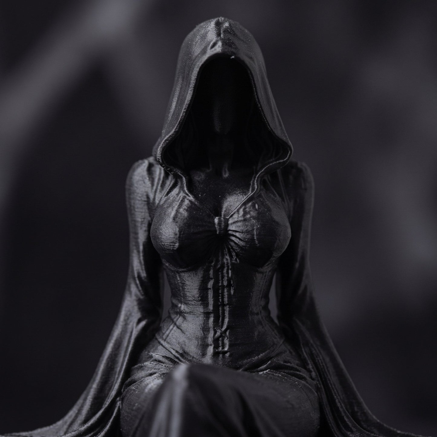 Gothic Style Shelf-Standing Figure for Desk Decoration