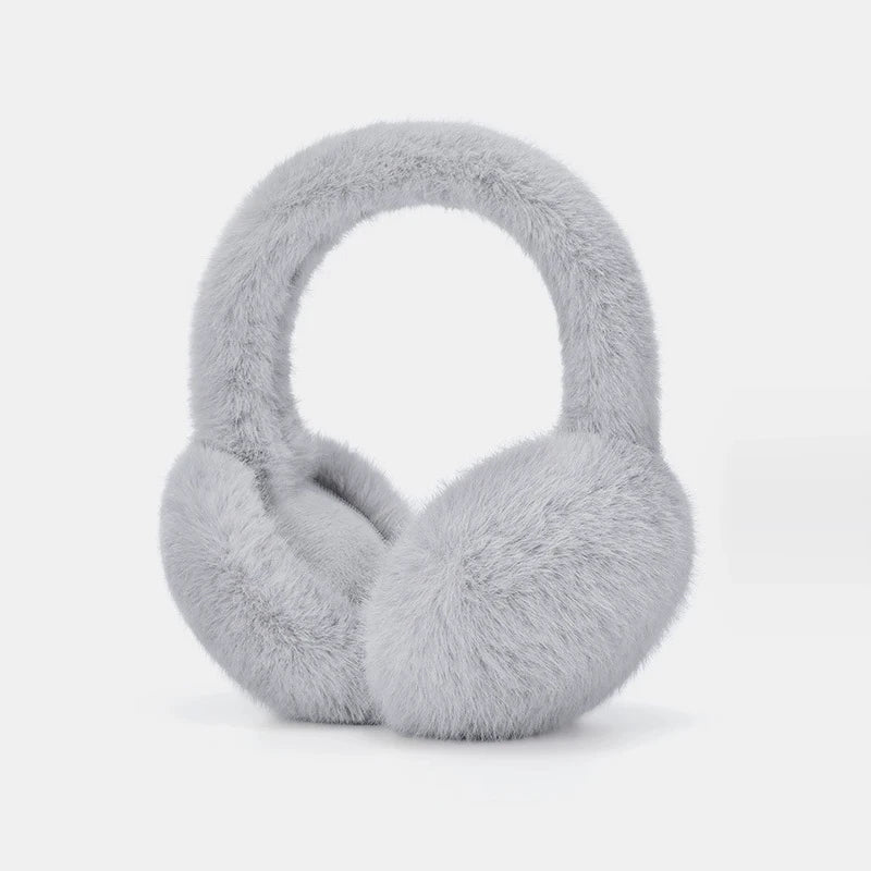 Comfort-Fit Foldable Ear Warmers with Washable Covers