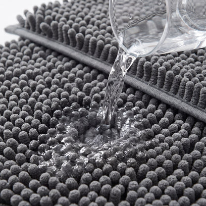 Chenille Entrance Mat – Highly Absorbent Hallway Rug