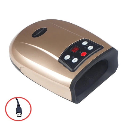 Soothing Hand Therapy Device with Heat and Air Compression