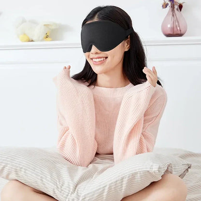 Ultimate Comfort Sleep Mask with 3D Fit and Adjustable Strap