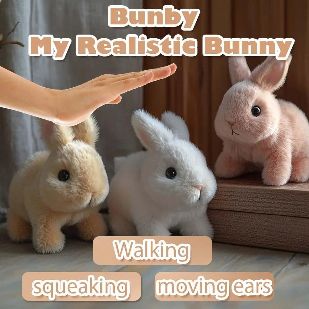Voice-Activated Plush Rabbit with Interactive Features