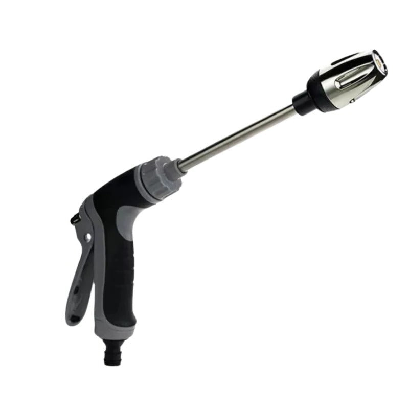 Powerful Garden Hose Attachment with Rotating Dual Nozzles
