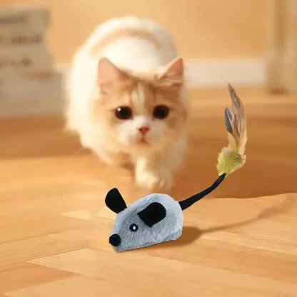 Interactive Mouse Simulator Toy for Indoor Cats