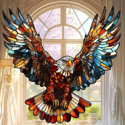 Colorful Bird Prism Decorative Window Charm