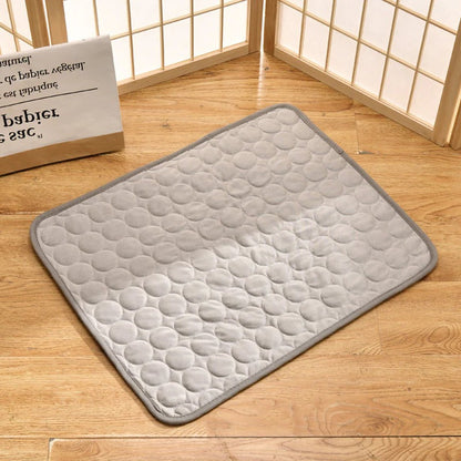 Cooling Comfort Mat with Portable Design and Washable Cover
