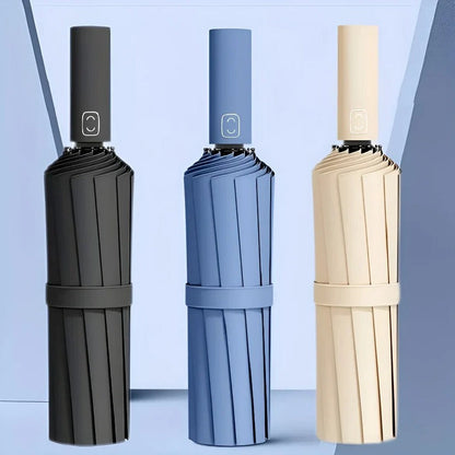 UV Protective Canopy Umbrella with Sturdy Foldable Ribs