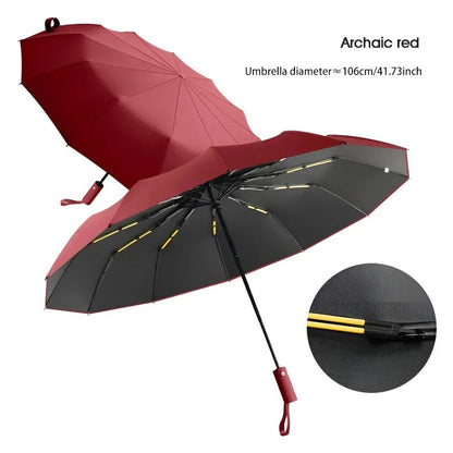 UV Protective Canopy Umbrella with Sturdy Foldable Ribs
