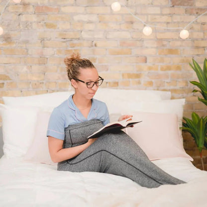 ComfortFit Adult Swaddle Blanket with Breathable Knit Fabric
