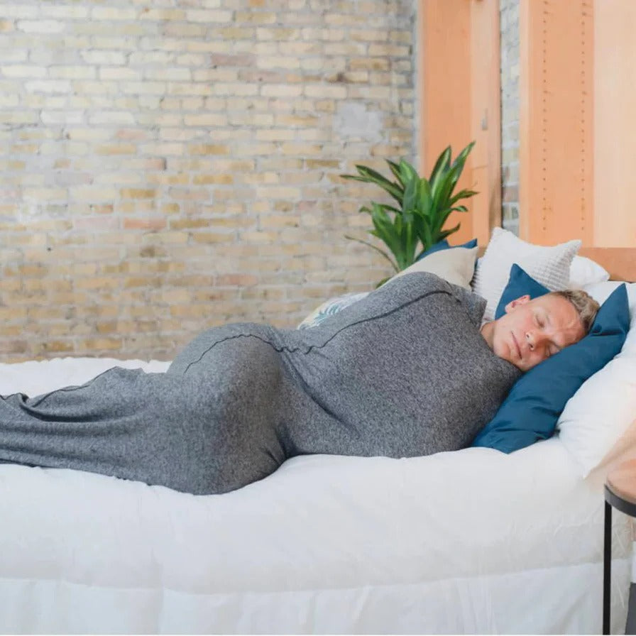 ComfortFit Adult Swaddle Blanket with Breathable Knit Fabric