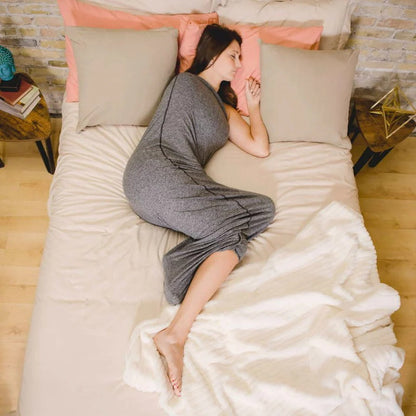 ComfortFit Adult Swaddle Blanket with Breathable Knit Fabric
