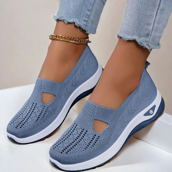 Comfortable Slip-On Footwear with Supportive Orthotic Design