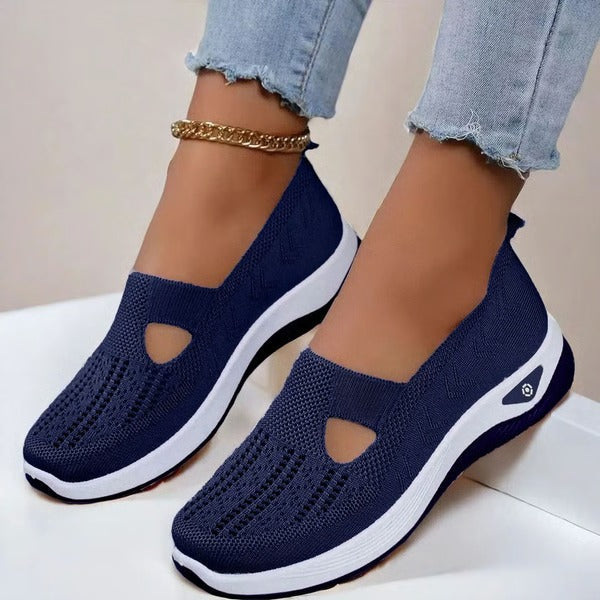 Comfortable Slip-On Footwear with Supportive Orthotic Design