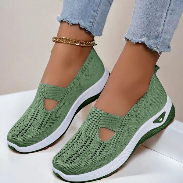 Comfortable Slip-On Footwear with Supportive Orthotic Design