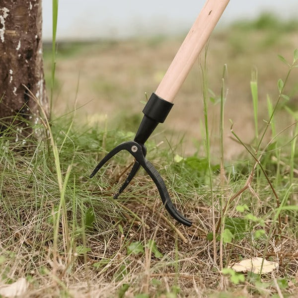 ErgoWeed Master: Stand-Up Weeding Tool with Removable Head
